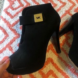 Michael Kors black booties